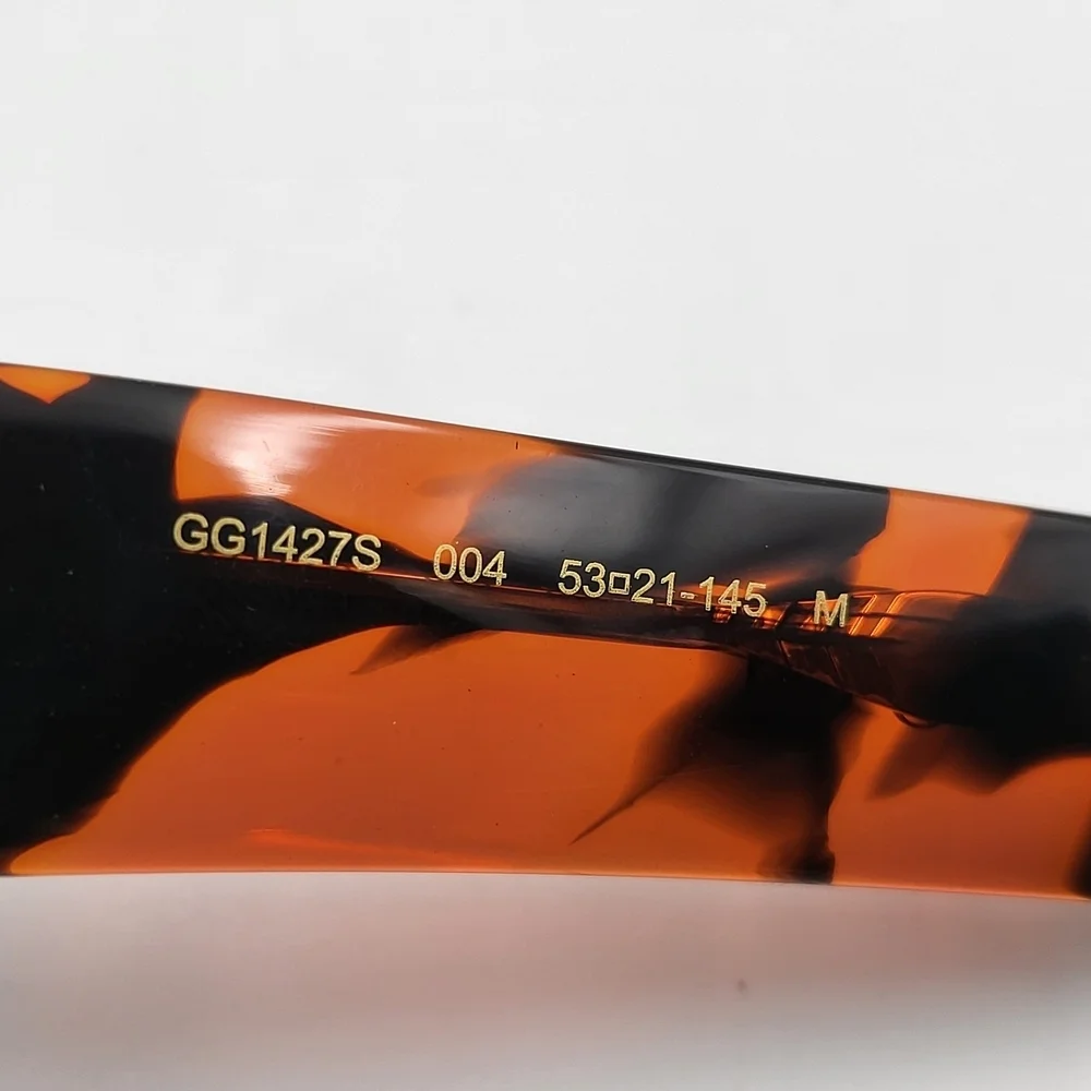 Gucci Tortoiseshell Square Sunglasses 'Havana/Brown.
